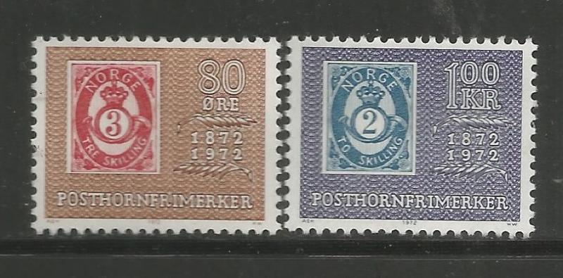 NORWAY, 584-585, H, NORWAY