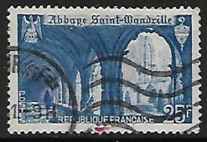 France # 623 - Abbey of St. Wandrille - used.....[GR33]