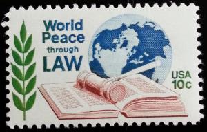 1975 10c World Peace through Law Scott 1576 Mint F/VF NH