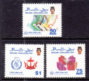 Brunei 356-358 MNH VF