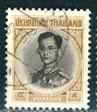 Thailand; 1968: Sc. # 407A: Used Single Stamp