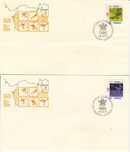 Canada # 1195 -1198, Cacheted First Day Covers 