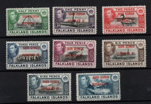 Falklands South Georgia 1944 mint MNH set SG#B1-B8 WS28963