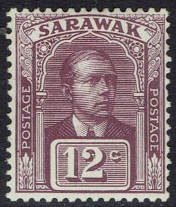 SARAWAK 1918 RAJA 12C NO WMK