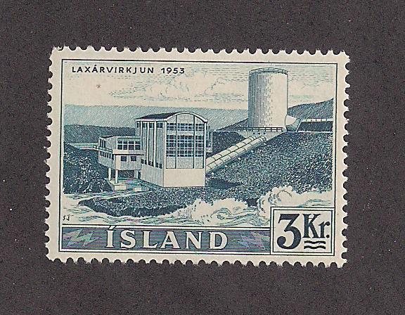 ICELAND SC# 295 VF LH 1956