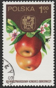 POLAND 1974. SCOTT # 2051. TOPIC. FRUIT & VEGETABLES