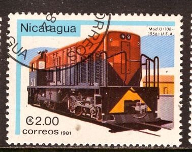 Nicaragua; 1981: Sc. # 1137: O/Used CTO Single Stamp