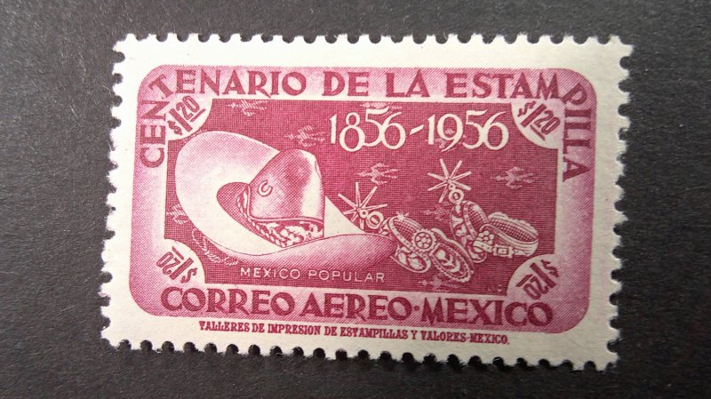Mexico 1956 Scott# C229-C234 Airmails Mint XF NH complete set of 6