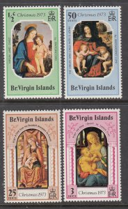 British Virgin Islands 262-263 Christmas MNH VF