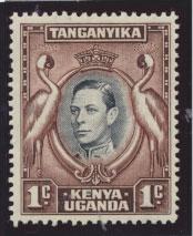 Kenya Uganda Tanganyika SG 131ag  Mint Never Hinged