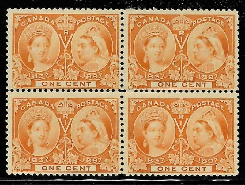 Canada #51 Mint Jubilee Block of 4