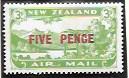 New Zealand Air Mail #4 MNH