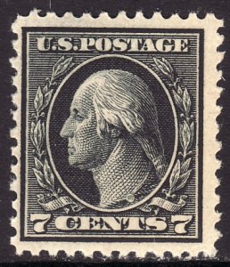 1917-19 U.S George Washington 7¢ perf 11 unwtmd MNH Sc# 507 CV $55.00