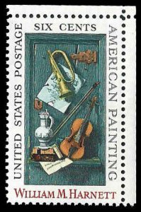 PCBstamps   US #1386 6c William M. Painting, MNH, (24)