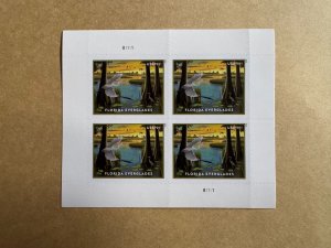 USA US 2023 USPS Authentic Florida Everglades Sheet of 4 Scott# 5751 MNH VF