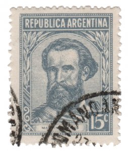 ARGENTINA STAMP 1942. SCOTT # 436. USED. # 2