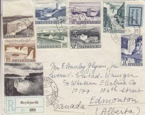 1956, Reykjavik, Iceland to Edmonton, Canada, See Remark (27428)