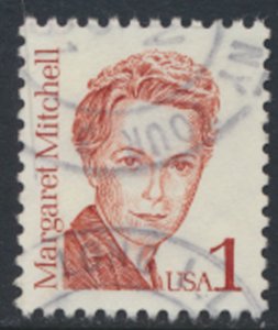 USA  SC#  2168   Used 1986   Margaret Mitchell Writer see scan