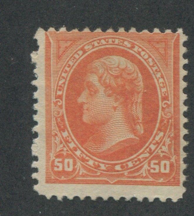 1894 US Stamp #260 50c Mint Average No Gum Catalogue Value $475