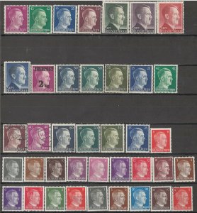 COLLECTION LOT # 4058 GERMANY 39 ALL CONDITIONS STAMPS CLEARANCE 1941+