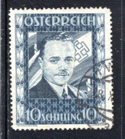 Austria #380   VF, Used,  CV $725.00  .....   0350379