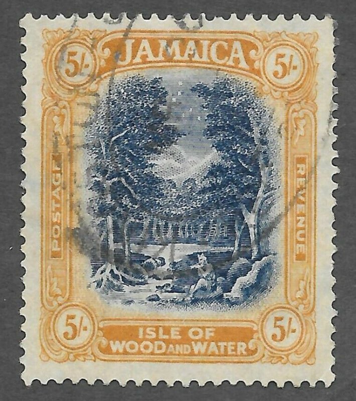 Jamaica (1923) - Scott # 99, utilizado 