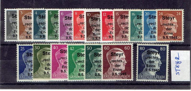 AUSTRIA! WW II LOCAL-STEYR! NH!