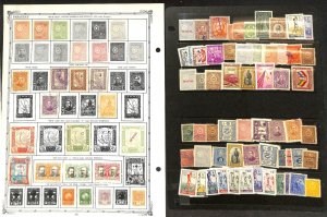 Paraguay Stamp Collection on 25 Regent Pages, 1870-1967 (BJ)
