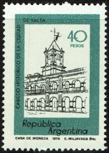 Argentina #1163  MNH - Salta City Hall (1978)