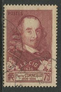 France - Scott 323 - General Issue -1937 - FU -Single 75c Stamp
