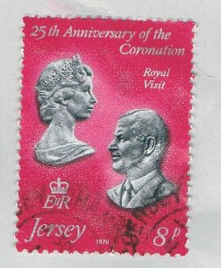 Jersey 195 Used Elizabeth II Portraits 2 1978 (BP64914)