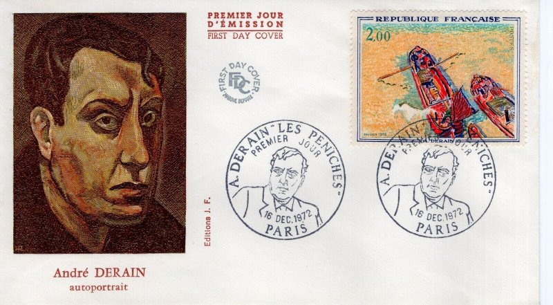 FRANCE  1972 French Art  FDC14363