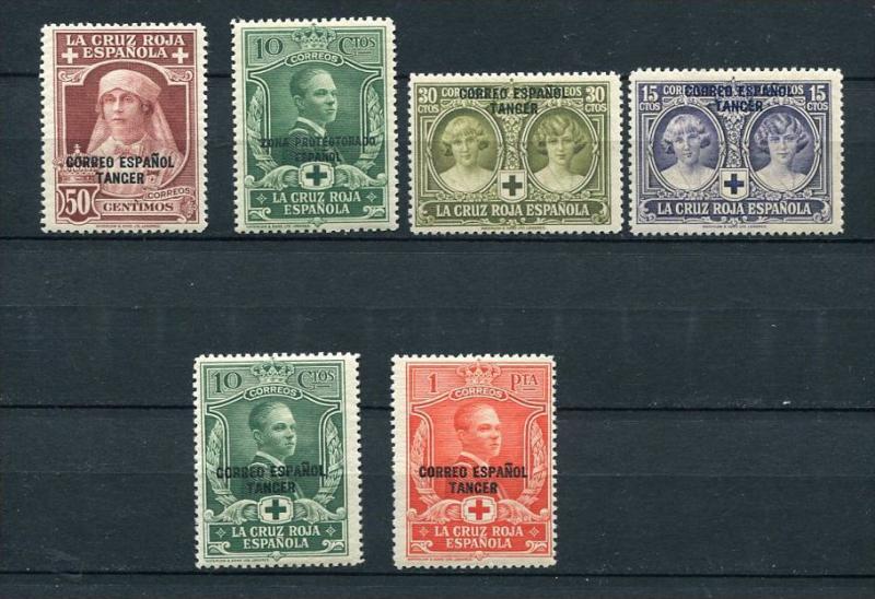 Spanish Morocco 1926 MNH/MH Red Cross