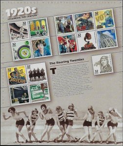 CELEBRATE THE CENTURY COMPLETE SET OF 10 MNH SHEETS - Q183 