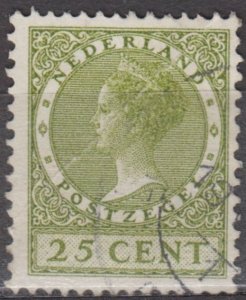 Netherlands Scott #187 1927 Used