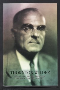 SC# 3134 - Thornton Wilder - FDC - Program