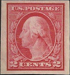 # 409 Mint Never Hinged Carmine George Washington