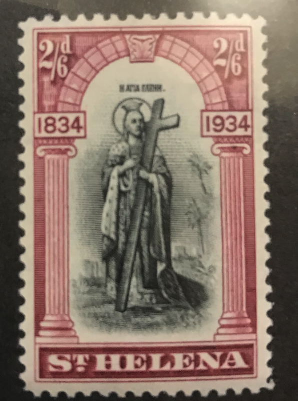 Saint Helena 108 YT86 SG121 Mi87 2sh6p St Helena Cent Cross MNH CV$50 1934