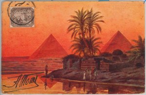 57285 - EEGYPT - POSTAL HISTORY: MAXIMUM CARD 1905 - Pyramids-