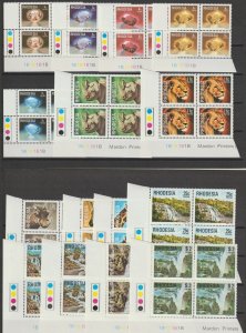 RHODESIA 1978 SG 555/69 MNH