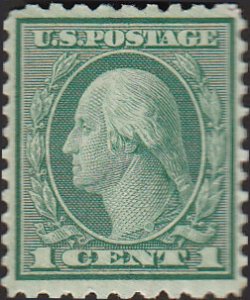 # 542 Mint Hinged Green George Washington