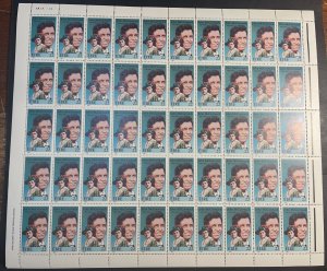 IRELAND # 594-MINT/NEVER HINGED-2 ATTACHED PANES OF 50--JOHN MC CORMACK--1984