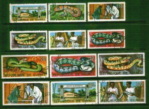 240 - Guinea - Snakes - Used Set