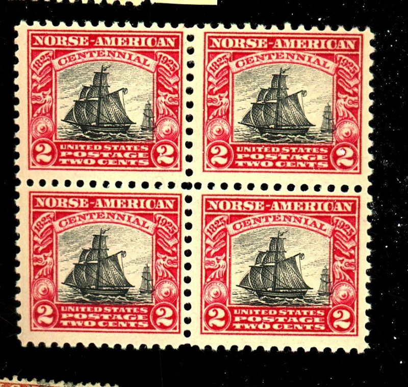 620 MINT BLOCK TOP LH BOTTOM NH Cat $18