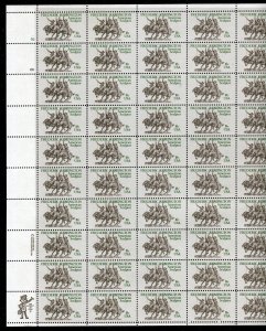 1934 Frederic Remington Sheet of 50 18¢ Stamps MNH