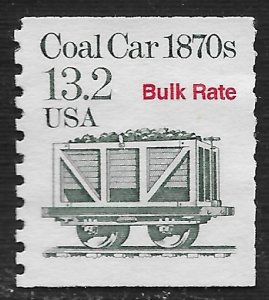 US #2259 13.2c Transportation - Coal Car, 1870's ~ MNH