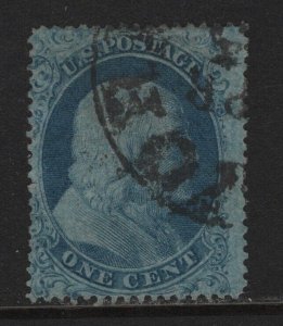 18 Type l F-VF used neat cancel with nice color cv $ 500 ! see pic !