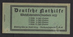 GERMANY SC# B50b + B53b F-VF MNH 1933