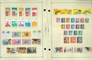 Hong Kong 1863-1997 MNH, LH & U Hinged & in Mounts on Scott International Pgs.