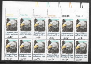 #1831 MNH Plate Block